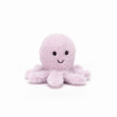 Jellycat Fluffy Octopus USA | 89360VANY